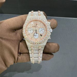 VVS Moissanite Audemars Piguet 26331 two-tone rose gold