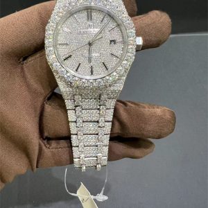 VVS Moissanite Audemars Piguet 15400 41MM White