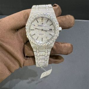 VVS Moissanite Audemars Piguet 15400 41MM White