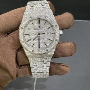 VVS Moissanite Audemars Piguet 15400 White 41MM