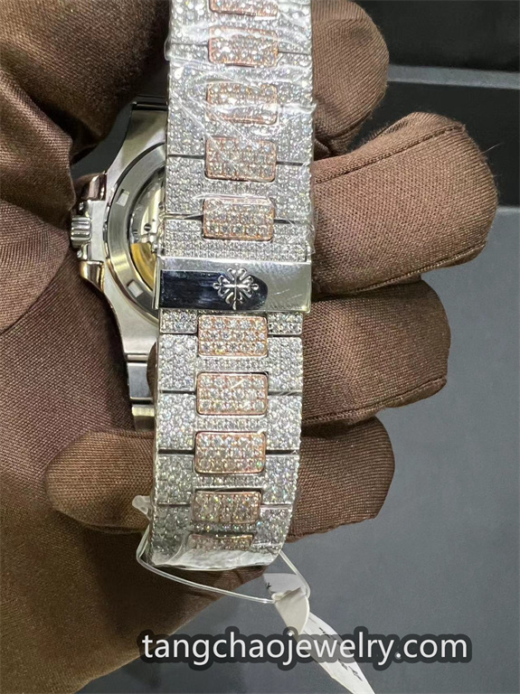 VVS Moissanite Patek Philippe 5711 Two-tone rose gold - Image 7