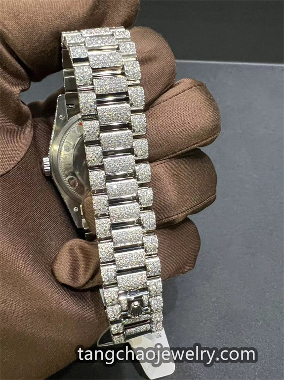 VVS Moissanite Rolex Day-Date Series m128236 36MM - Image 6