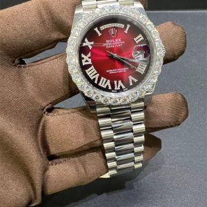 VVS Moissanite Rolex daydate m228236 presidential White