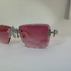 VVS Moissanite Cartier horn glasses