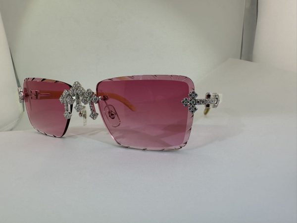 VVS Moissanite Cartier horn glasses