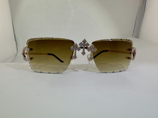 VVS Moissanite Cartier Y luxury glasses