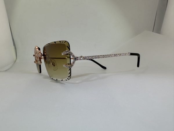 VVS Moissanite Cartier Y luxury glasses