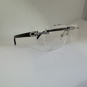 VVS Moissanite Cartier horn glasses