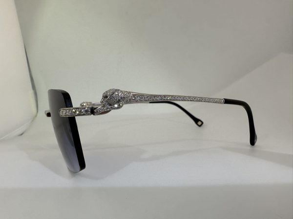 VVS Moissanite Cartier leopard glasses