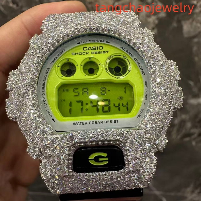 VVS Moissanite Casio G-SHOCK GM-6900