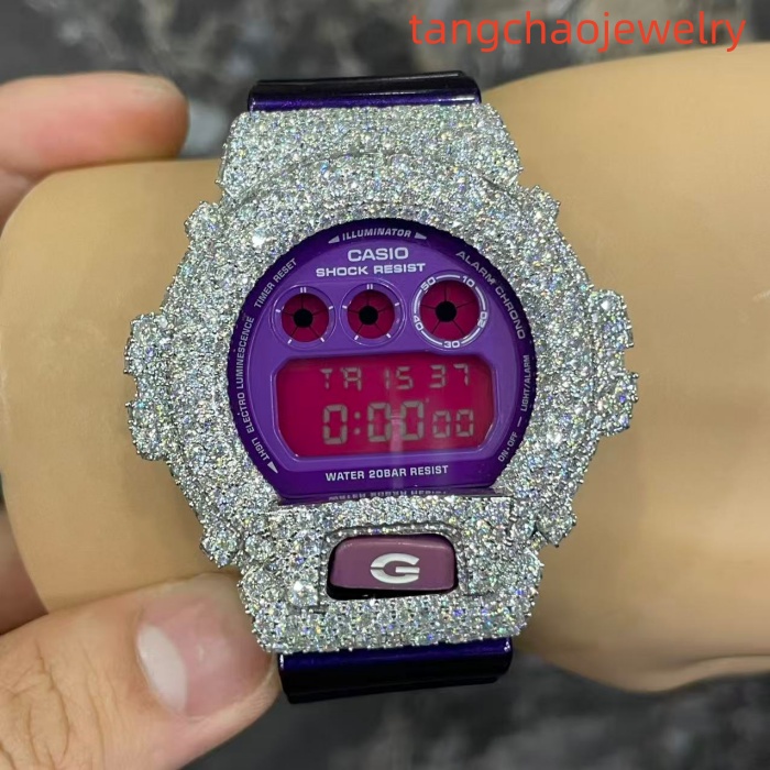 VVS Moissanite Casio G-SHOCK GM-6900