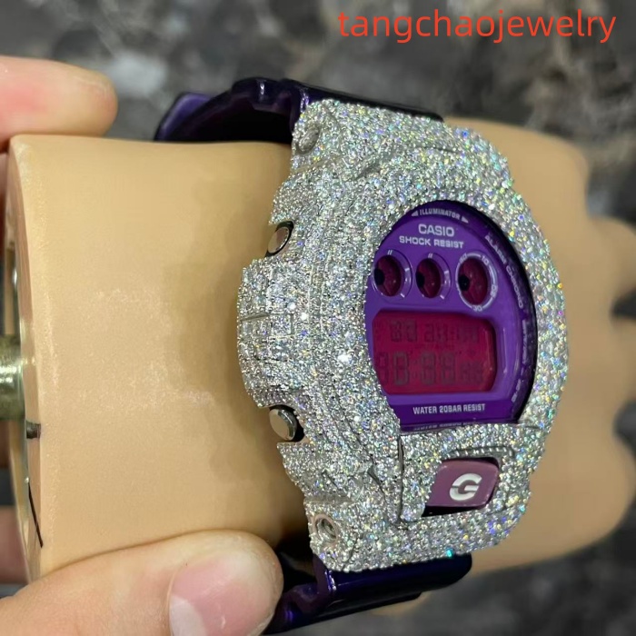 VVS Moissanite Casio G-SHOCK GM-6900