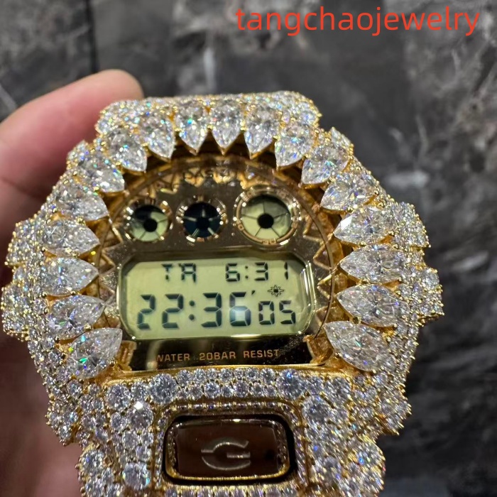 VVS Moissanite Casio G-SHOCK GM-6900