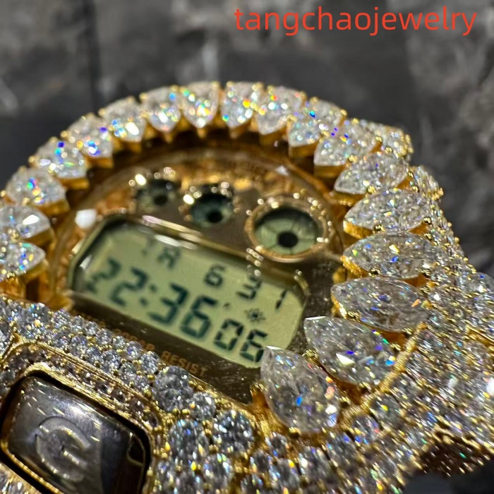 VVS Moissanite Casio G-SHOCK GM-6900