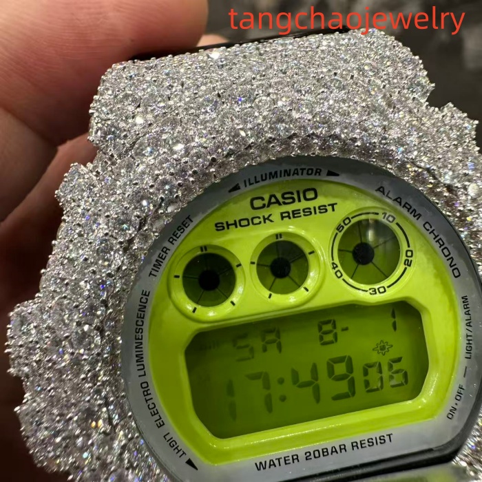 VVS Moissanite Casio G-SHOCK GM-6900