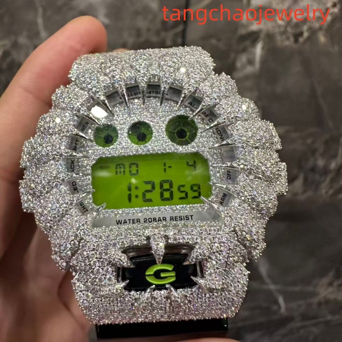 VVS Moissanite Casio G-SHOCK GM-6900