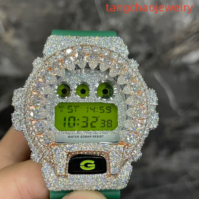 VVS Moissanite Casio G-SHOCK GM-6900