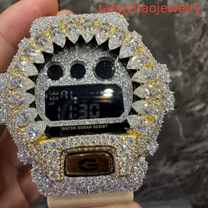 VVS Moissanite Casio G-SHOCK GM-6900