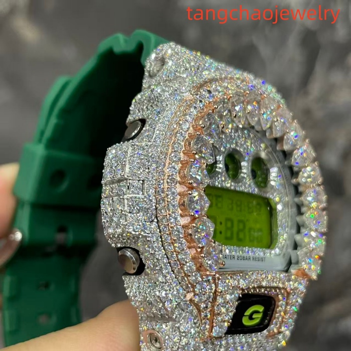 VVS Moissanite Casio G-SHOCK GM-6900