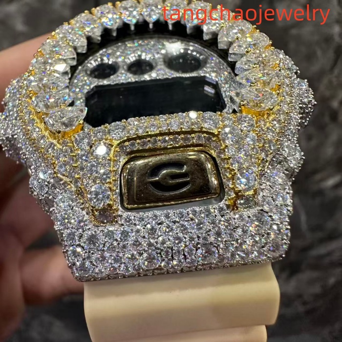 VVS Moissanite Casio G-SHOCK GM-6900