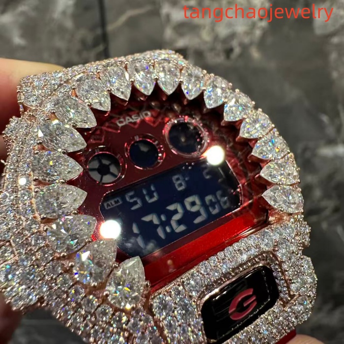 VVS Moissanite Casio G-SHOCK GM-6900