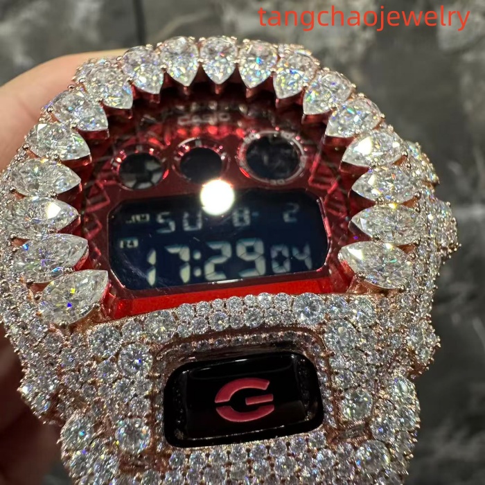 VVS Moissanite Casio G-SHOCK GM-6900