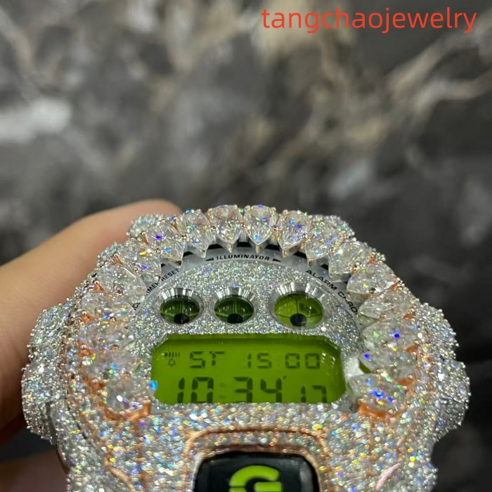 VVS Moissanite Casio G-SHOCK GM-6900