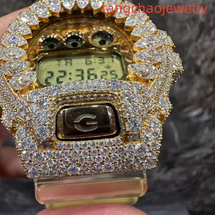 VVS Moissanite Casio G-SHOCK GM-6900