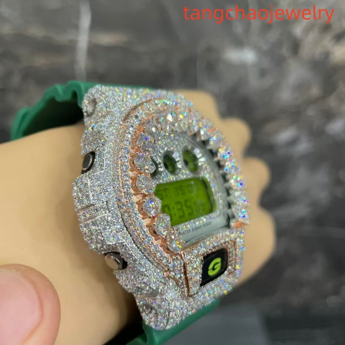 VVS Moissanite Casio G-SHOCK GM-6900