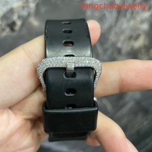 VVS Moissanite Casio G-SHOCK GM-6900 Black