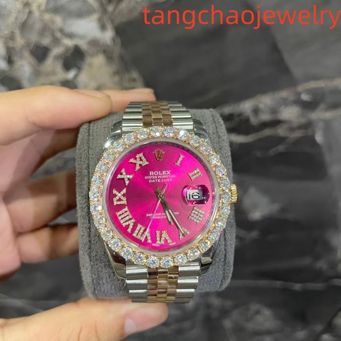 VVS Moissanite Rolex Datejust 41mm