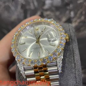 VVS Moissanite Rolex Datejust 41mm