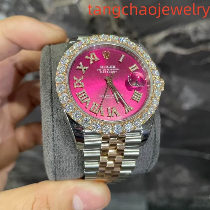 VVS Moissanite Rolex Datejust 41mm