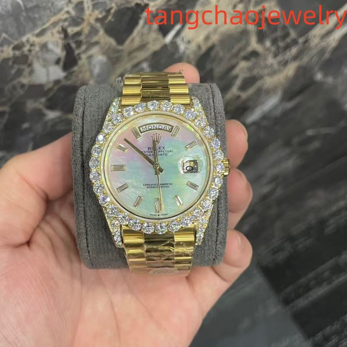 VVS Moissanite Rolex Datejust 41mm