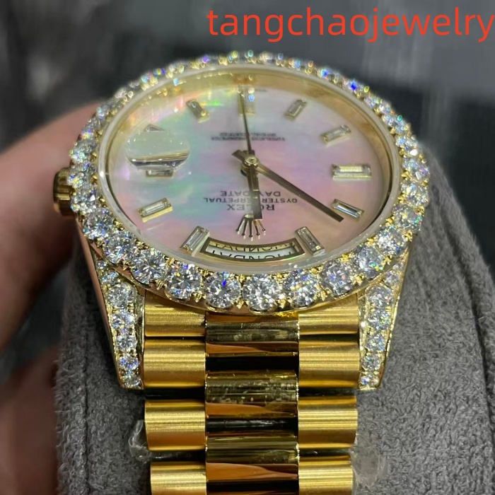 VVS Moissanite Rolex Datejust 41mm