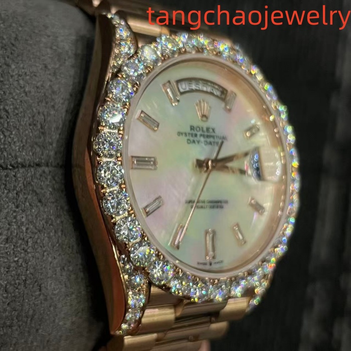 VVS Moissanite Rolex Datejust 41mm