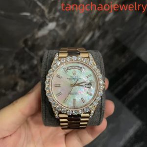 VVS Moissanite Rolex Datejust 41mm