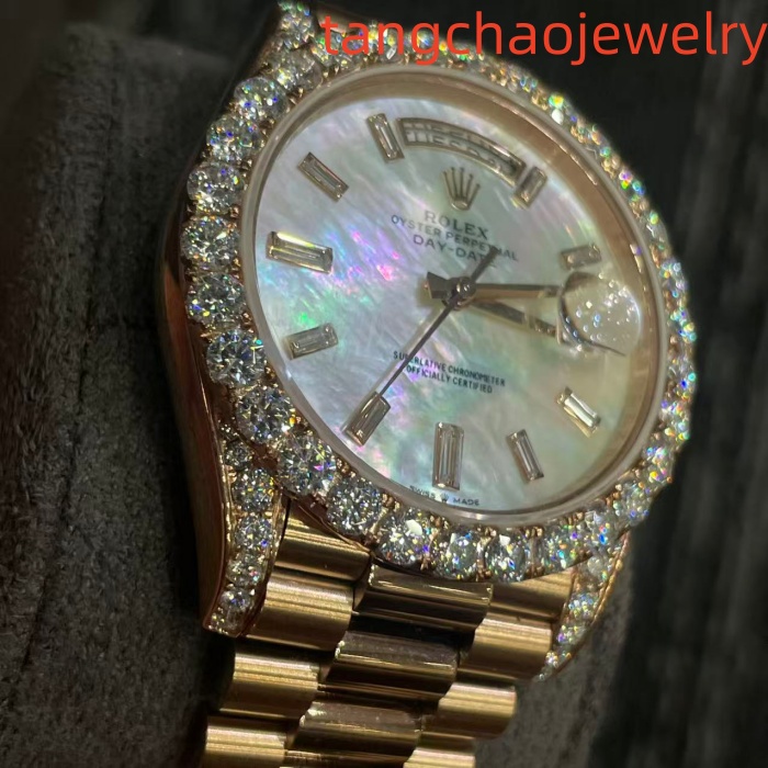 VVS Moissanite Rolex Datejust 41mm