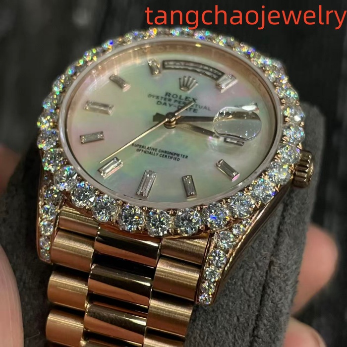 VVS Moissanite Rolex Datejust 41mm