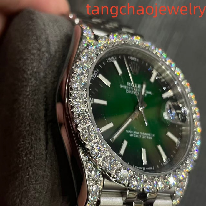 VVS Moissanite Rolex Datejust 41mm