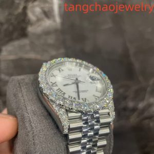 VVS Moissanite Rolex Datejust 41mm