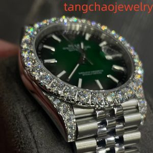 VVS Moissanite Rolex Datejust 41mm