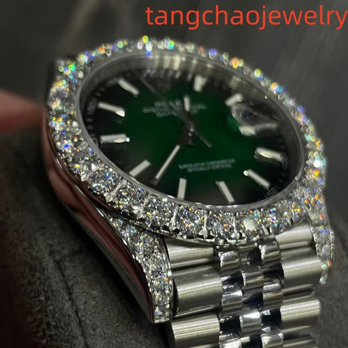 VVS Moissanite Rolex Datejust 41mm