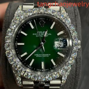 VVS Moissanite Rolex Datejust 41mm