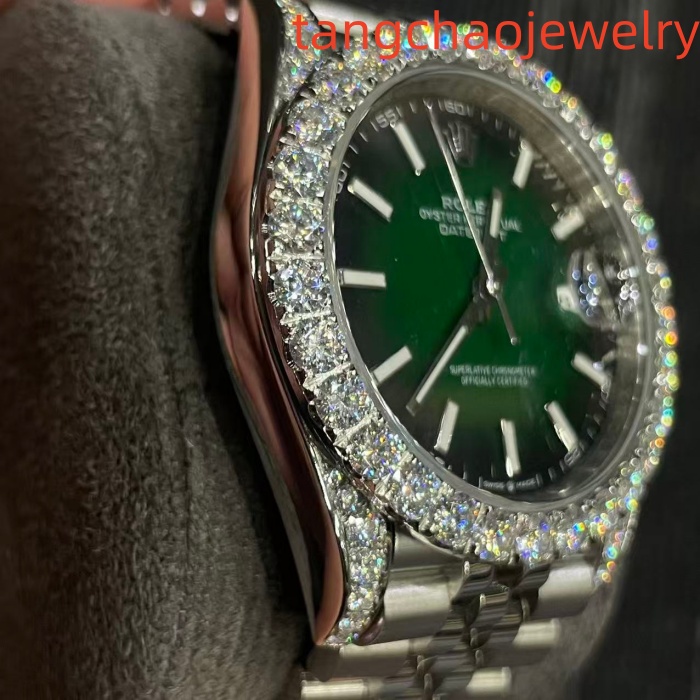 VVS Moissanite Rolex Datejust 41mm