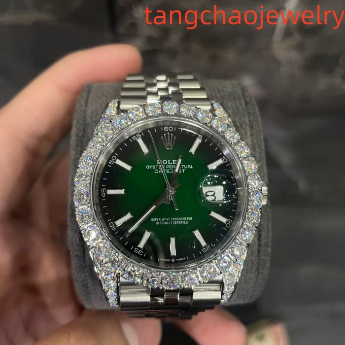 VVS Moissanite Rolex Datejust 41mm