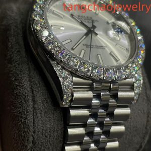 VVS Moissanite Rolex Datejust 41mm