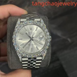 VVS Moissanite Rolex Datejust 41mm