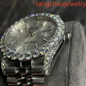 VVS Moissanite Rolex Datejust 41mm