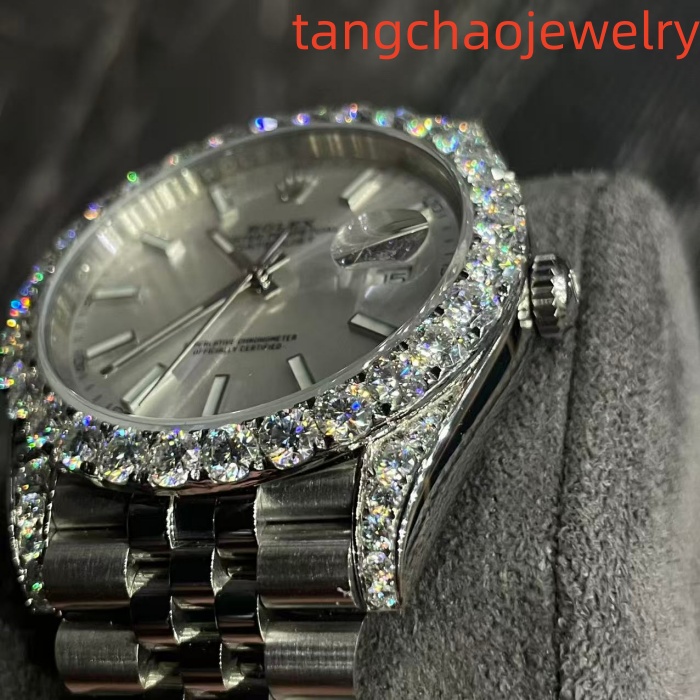 VVS Moissanite Rolex Datejust 41mm